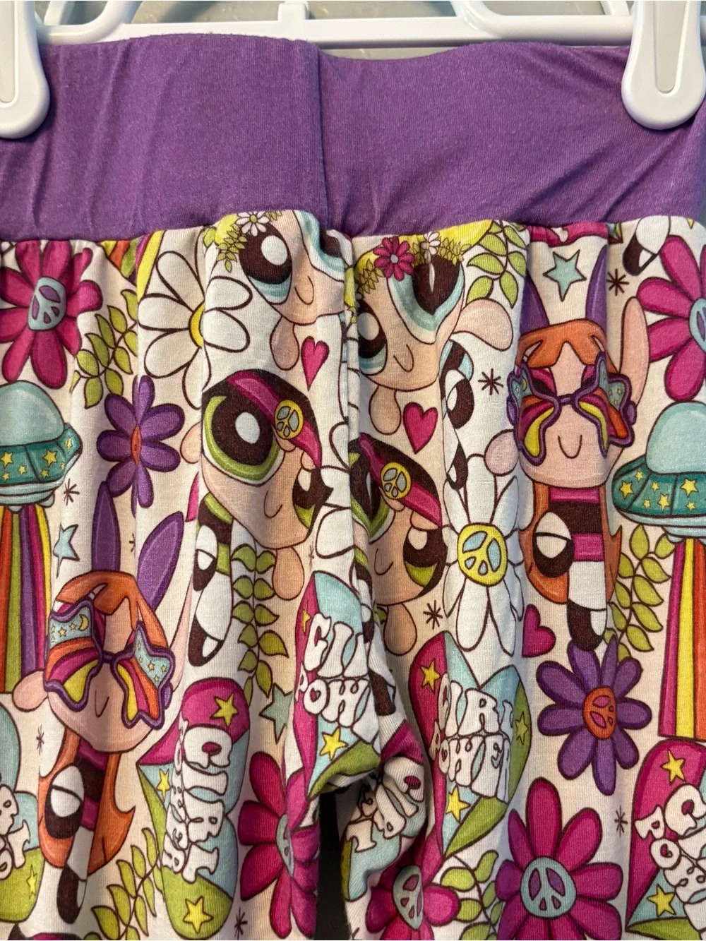 Three Babes Boutique 3BB bamboo powerpuff print two piece pajama set 2t